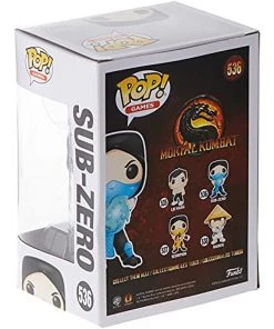 Funko Pop! Games: Mortal Kombat - Sub - Zero Figure W/ Protector