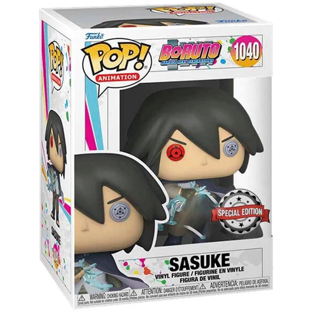 Pop! Funko Boruto Naruto Next Generations Sasuke (Sharingan) Pop Figure (Chalice Exclusive) 4 Pop! Funko Boruto Naruto Next Generations Sasuke (Sharingan) Pop Figure (Chalice Exclusive)