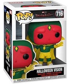 Funko Pop! Marvel: WandaVision - Halloween Vision Figure W/ Protector