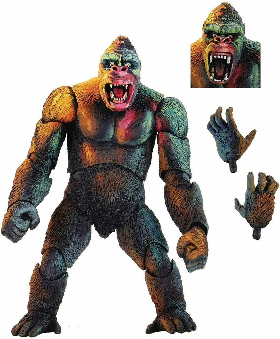 NECA Reel Toys Ultimate KING KONG Illustrated Version 7" Tall Action Figure 9 NECA Reel Toys Ultimate KING KONG Illustrated Version 7" Tall Action Figure