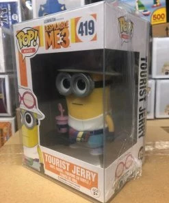 Funko POP! Movies: Despicable Me 3 TOURIST JERRY Figure #419 W/ Protector