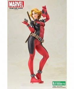 2016 Kotobukiya Bishoujo Lady Deadpool 1/7 Scale PVC Statue Marvel Comics Figure Figures & Bishoujo Statues