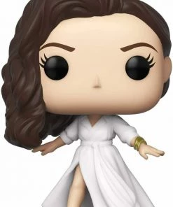 Funko - POP Heroes: Wonder Woman 1984 - Diana In White Dress Figure W/ Protector