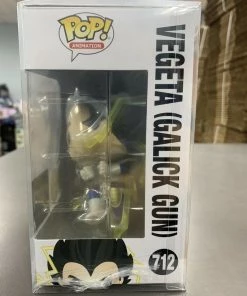 Funko POP! VEGETA GALICK GUN Chalice Exclusive CHASE Variant #712 W/ Protector 12 Funko POP! VEGETA GALICK GUN Chalice Exclusive CHASE Variant #712 W/ Protector