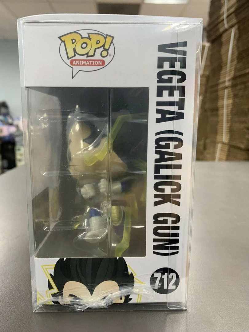 Funko POP! VEGETA GALICK GUN Chalice Exclusive CHASE Variant #712 W/ Protector 6 Funko POP! VEGETA GALICK GUN Chalice Exclusive CHASE Variant #712 W/ Protector