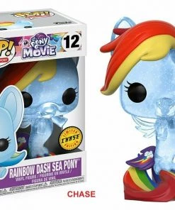 Funko POP! My Little Pony RAINBOW DASH SEA PONY Glitter Chase #12 W/ Protector