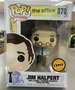 Funko POP! Television: The Office JIM HALPERT Chase Figure #870 W/ Protector