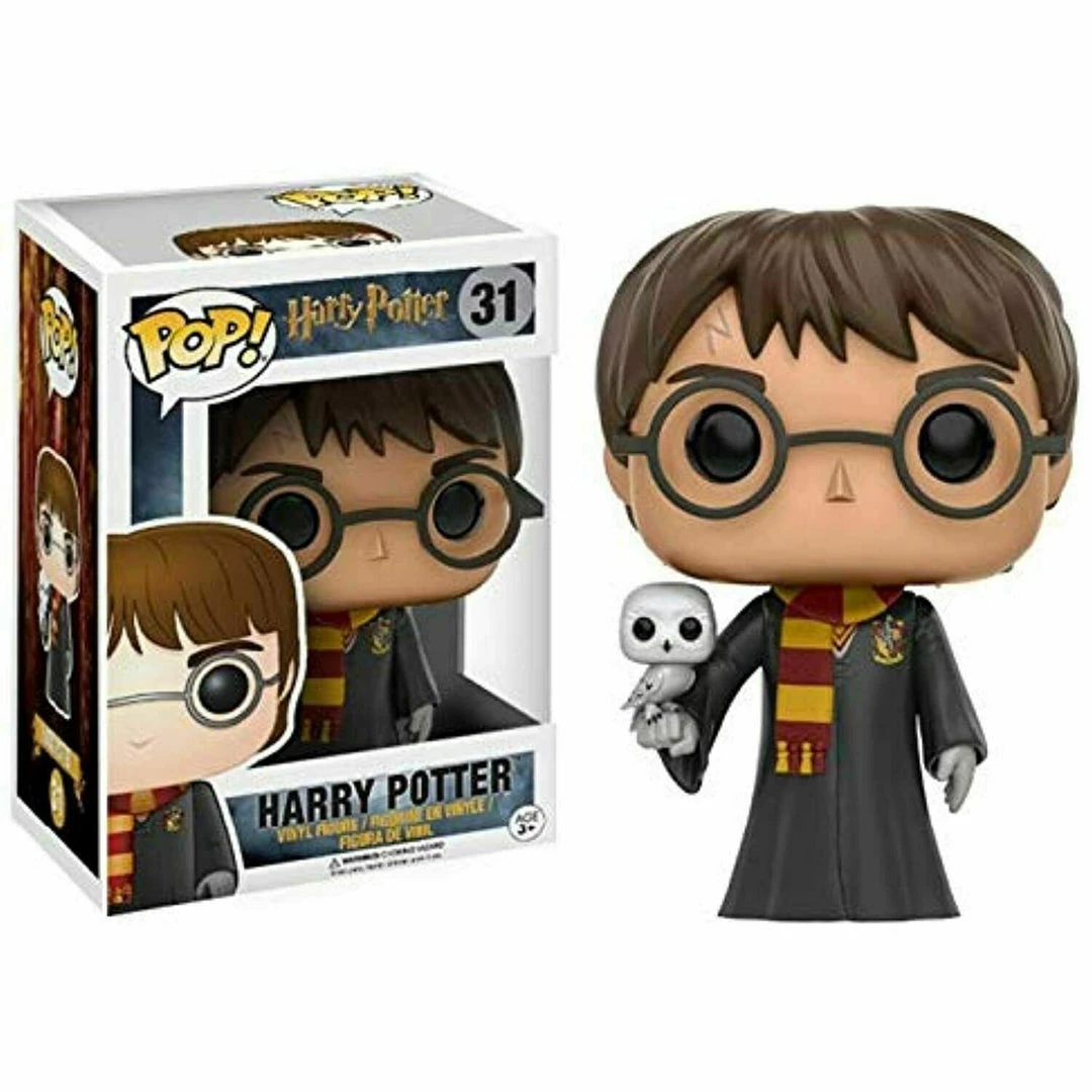 Funko POP! Harry Potter HARRY POTTER With Hedwig Figure #31 W/ Protector 6 Funko POP! Harry Potter HARRY POTTER With Hedwig Figure #31 W/ Protector