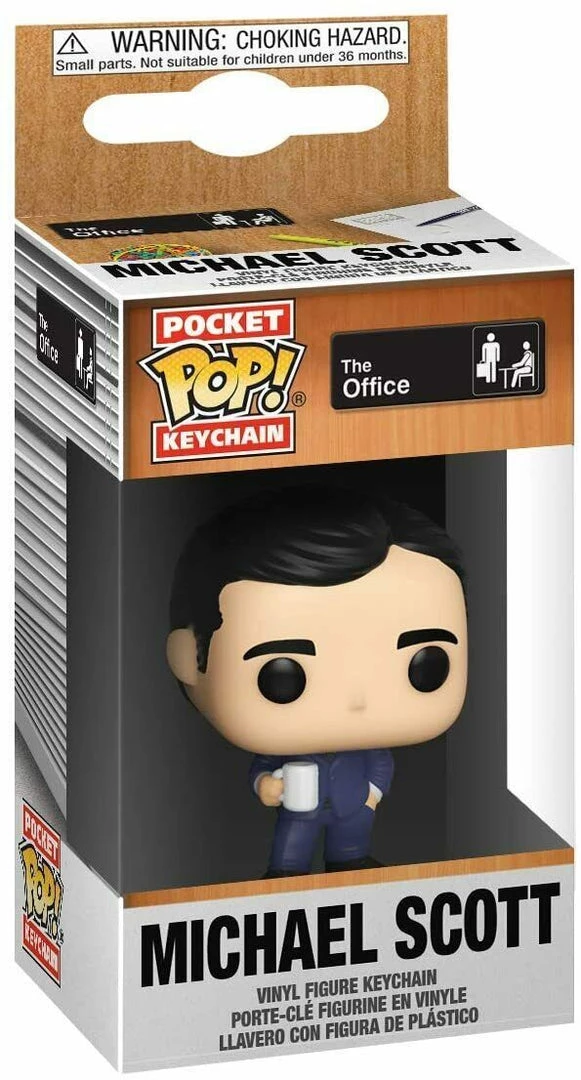 Funko POP TV Keychain - The Office - Michael Scott 3 Funko POP TV Keychain - The Office - Michael Scott