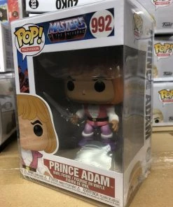 Funko POP Animation - Masters Of The Universe - Prince Adam Figure #992 W/Protector
