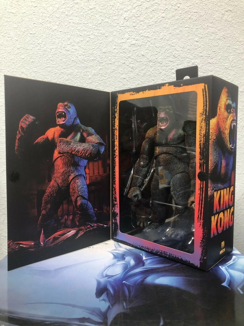 NECA Reel Toys Ultimate KING KONG Illustrated Version 7" Tall Action Figure 8 NECA Reel Toys Ultimate KING KONG Illustrated Version 7" Tall Action Figure