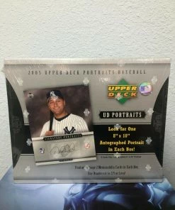 Toystops 2005 UPPER DECK Portraits MLB Baseball Cards BOX NEW/SEALED Collectible Cards