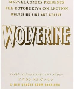 NEW Kotobukiya X-Men Wolverine Brown Costume Danger Room Session Fine Art Statue Figures & Bishoujo Statues