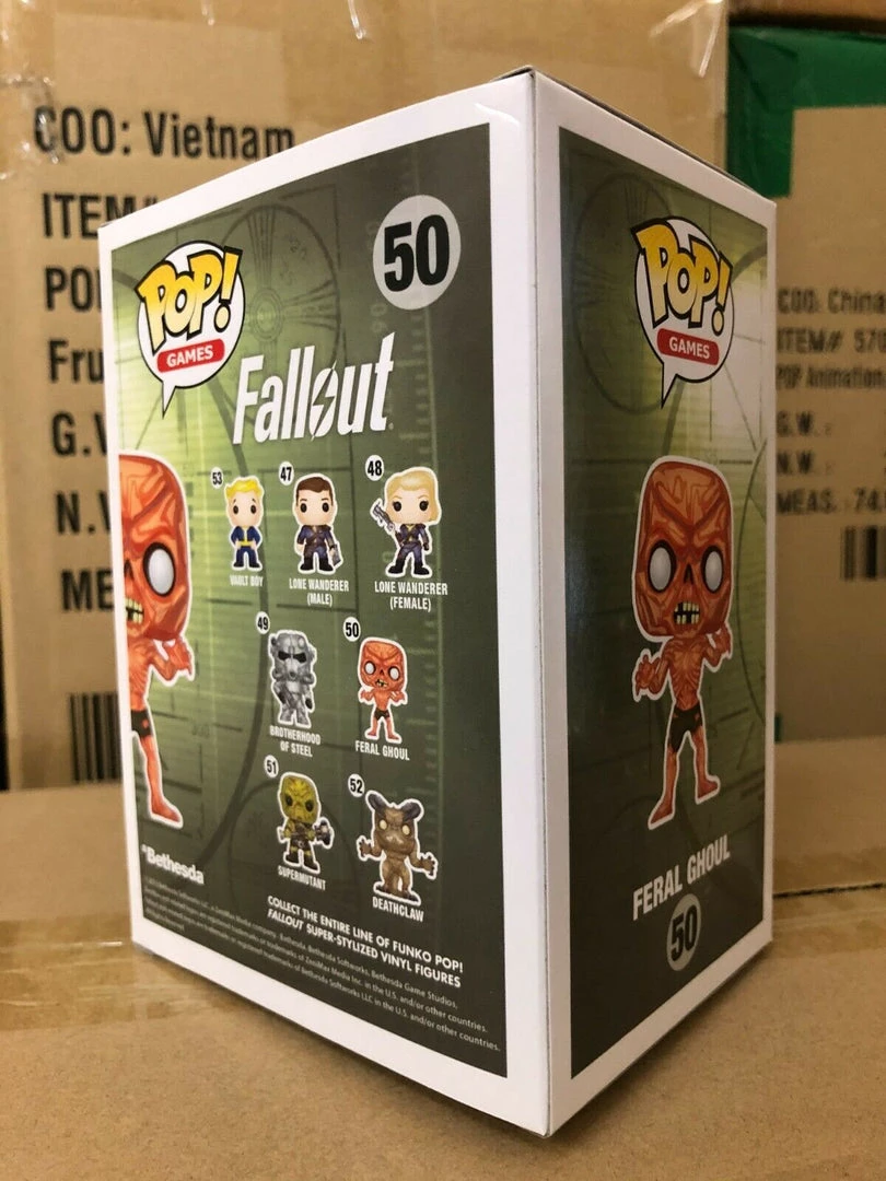 Toystops Funko POP! Games: Fallout FERAL GHOUL Figure #50 W/ Protector 5 Toystops Funko POP! Games: Fallout FERAL GHOUL Figure #50 W/ Protector