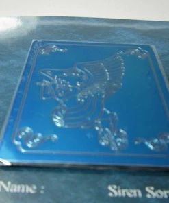 Toystops Bandai Saint Seiya Saint Cloth Myth Series Siren Sorrento Collection Metal Plate