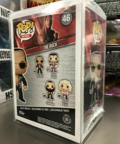 Funko Pop WWE: THE ROCK Chase Limited Edition #46 Figure W/ Protector