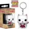 Keychains Funko Fairy Tail Pocket POP Carla Vinyl Figure Keychain NEW Toys