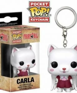 Keychains Funko Fairy Tail Pocket POP Carla Vinyl Figure Keychain NEW Toys