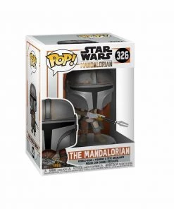 Funko POP! Star Wars: The Mandalorian THE MANDALORIAN Figure #326 W/ Protector