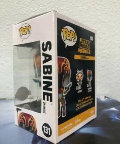 Funko POP! Star Wars Rebels SABINE In Mask Special Edition #131 W/ Protector