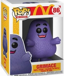 Funko Pop! Ad Icons: McDonald's - Grimace Figure W/ Protector