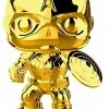 Funko Pop Marvel Studios 10 - Captain America (Gold Chrome) Figure IN STOCK