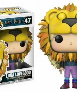 Funko POP! Harry Potter LUNA LOVEGOOD W/ Lion Head Figure #47 W/ Protector