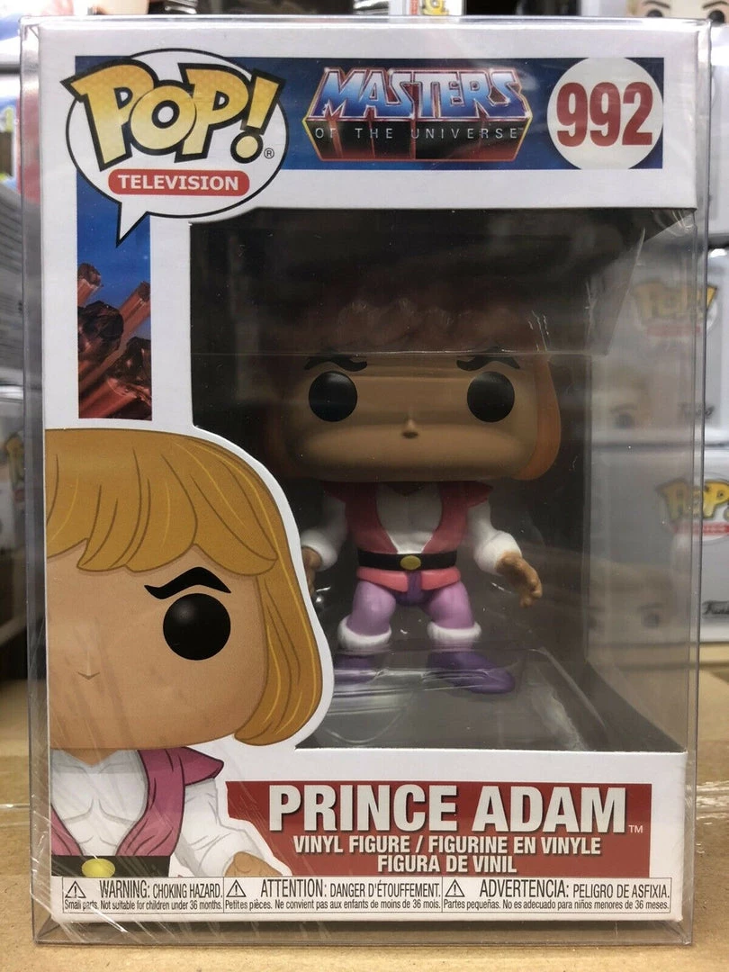 Funko POP Animation - Masters Of The Universe - Prince Adam Figure #992 W/Protector 3 Funko POP Animation - Masters Of The Universe - Prince Adam Figure #992 W/Protector