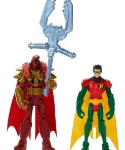 Mattel Dc Comics Batman Gotham City Bane Battle Figures 7-Pack