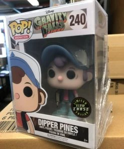 Funko POP! Anime: Gravity Falls DIPPER Limited Glow CHASE #240 W/ Protector