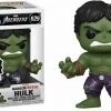 Funko Pop! Marvel: Avengers Game - Hulk (Stark Tech Suit) Figure With Protector