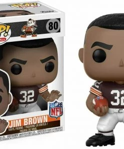 Funko POP! NFL JIM BROWN Figure #80 W/ Protector