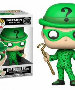 Funko POP! Heroes: Batman Forever RIDDLER Jim Carey Figure # 340 W/Protector 12 Funko POP! Heroes: Batman Forever RIDDLER Jim Carey Figure # 340 W/Protector
