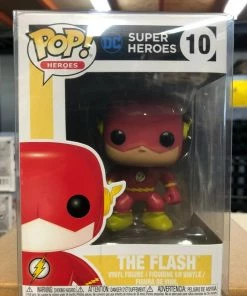Funko POP! Heroes: DC Comics Super Heroes THE FLASH Figure #10 W/ Protector