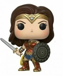 Funko POP! Heros: DC Comics WONDER WOMEN Figure #172 W/ Protector