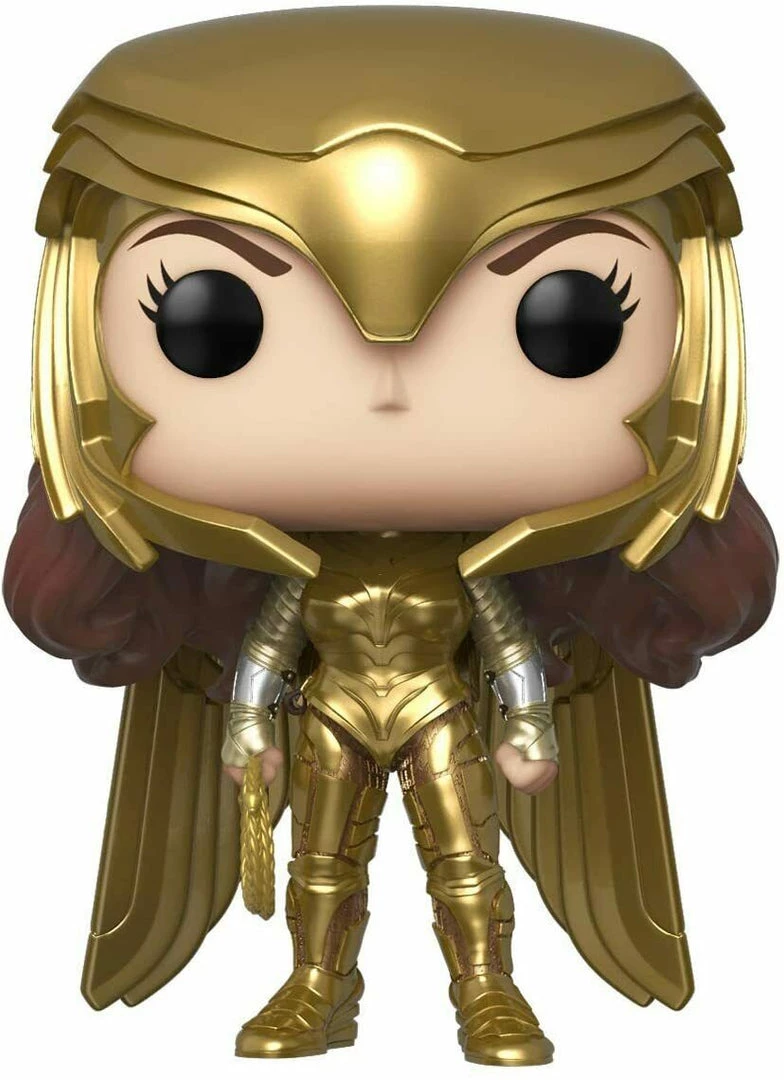 Funko Pop Heroes: WW84 Wonder Woman Golden Armor Vinyl #46658 W/ Protector 4 Funko Pop Heroes: WW84 Wonder Woman Golden Armor Vinyl #46658 W/ Protector