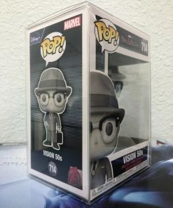 Funko POP! Marvel Studios: Wanda Vision VISION 50s Figure #714 W/ Protector