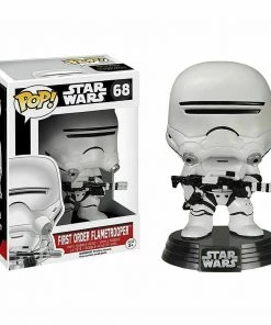 Toystops Funko POP! Star Wars FIRST ORDER FLAMETROOPER Figure #68 DAMAGE BOX