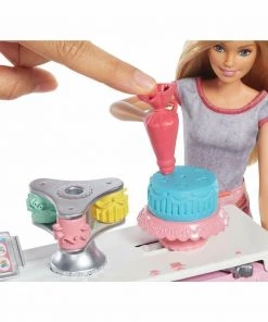 Dolls Barbie Cake Decorating Bakery Playset Mattel