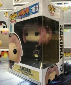 Funko POP! Animation: Naruto Shippuden SAKURA Figure #183 W/ Protector