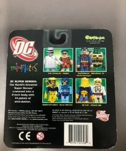 DC Direct Minimates Series 2 Battle Damaged SUPERMAN Vs BRAINIAC 13 Mini Figures