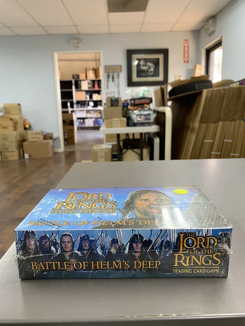 Toystops Collectible Cards Lord Of The Rings Battle Of Helm's Deep Factory Sealed Box 36 Packs 11 Cards Per 4 Toystops Collectible Cards Lord Of The Rings Battle Of Helm's Deep Factory Sealed Box 36 Packs 11 Cards Per