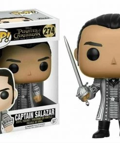 Funko POP! Pirates Of The Caribbian CAPTAIN SALAZAR Figure #274 DAMAGE BOX