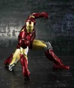 Action Figures S.H.Figuarts Iron Man 2 Iron Man Mk-VI Action Figure Bandai US Seller