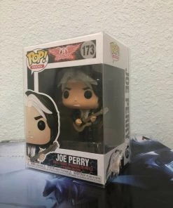 Funko POP! Rocks: Aerosmith JOE PERRY Figure #173 W/Protector