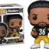 Funko POP! NFL JEROME BETTIS Steelers Figure #117 DAMAGE BOX