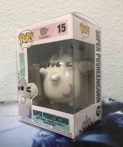 Funko POP! Animation: Pusheen SUPER PUSHEENICORN Figure #15 W/ Protector