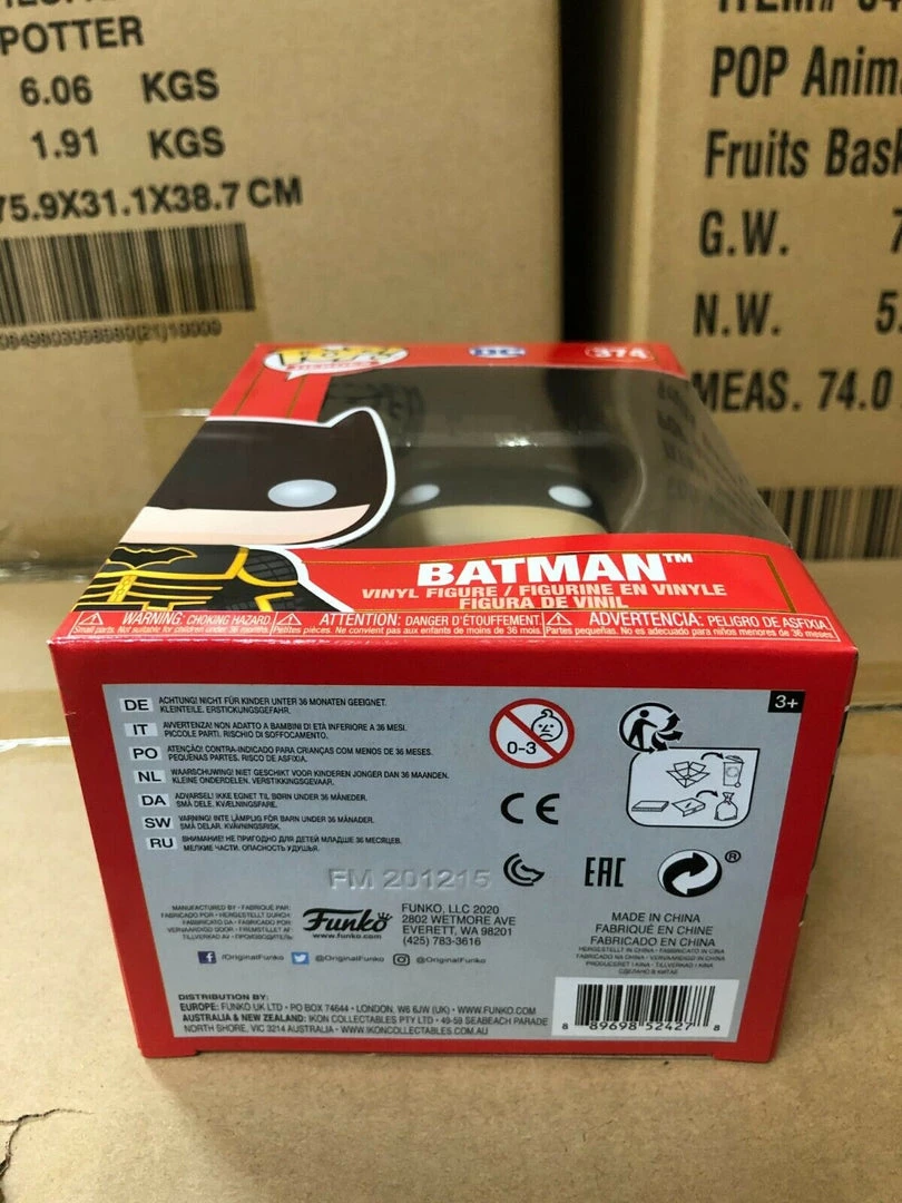 Funko POP! Heroes: DC Imperial Palace BATMAN Figure #374 W/ Protector 6 Funko POP! Heroes: DC Imperial Palace BATMAN Figure #374 W/ Protector