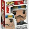 Funko POP! WWE: IRON SHEK Figure #43 DAMAGE BOX
