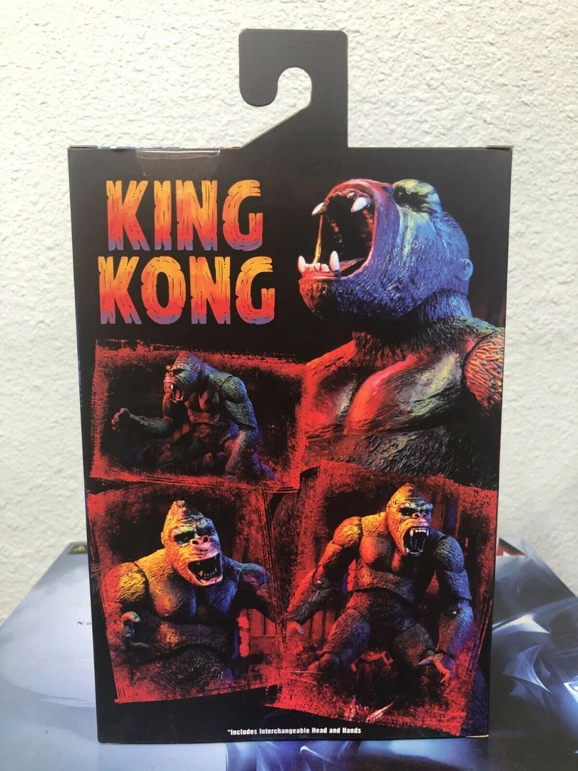 NECA Reel Toys Ultimate KING KONG Illustrated Version 7" Tall Action Figure 6 NECA Reel Toys Ultimate KING KONG Illustrated Version 7" Tall Action Figure